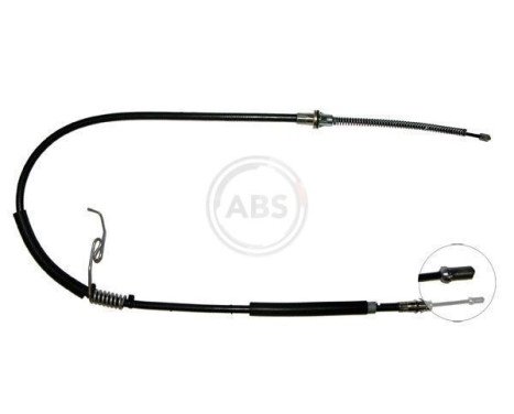 Cable, parking brake K17858 ABS, Image 3