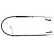 Cable, parking brake K17878 ABS