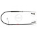 Cable, parking brake K17878 ABS, Thumbnail 3