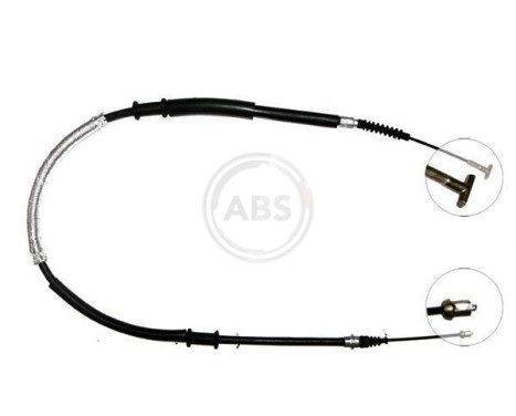Cable, parking brake K18007 ABS, Image 3