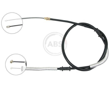 Cable, parking brake K18047 ABS, Image 3