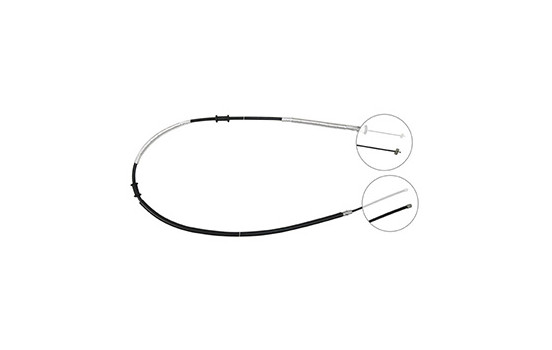 Cable, parking brake K18058 ABS, Image 2