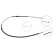 Cable, parking brake K18058 ABS, Thumbnail 3