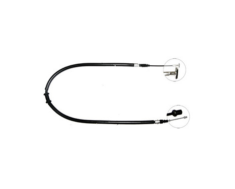Cable, parking brake K18107 ABS, Image 2