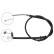 Cable, parking brake K18126 ABS, Thumbnail 2