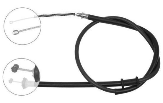 Cable, parking brake K18126 ABS