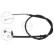 Cable, parking brake K18126 ABS, Thumbnail 3