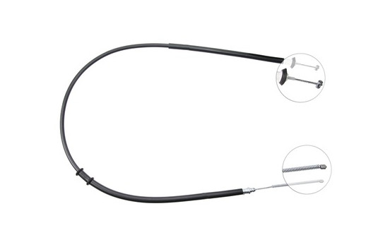 Cable, parking brake K18176 ABS, Image 2