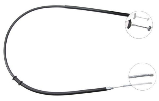 Cable, parking brake K18176 ABS