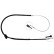 Cable, parking brake K18296 ABS, Thumbnail 2