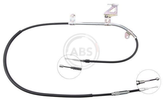 Cable, parking brake K18398 ABS, Image 3