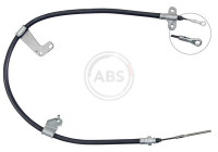 Cable, parking brake K18511 ABS