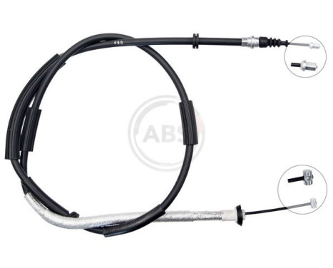 Cable, parking brake K18549 ABS, Image 2