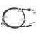 Cable, parking brake K18550 ABS