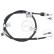 Cable, parking brake K18550 ABS, Thumbnail 2