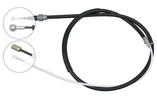 Cable, parking brake K18586 ABS
