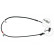 Cable, parking brake K18757 ABS, Thumbnail 2