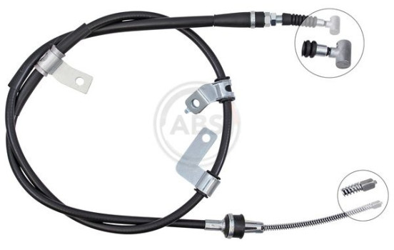 Cable, parking brake K18837 ABS, Image 3