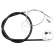 Cable, parking brake K18869 ABS, Thumbnail 2