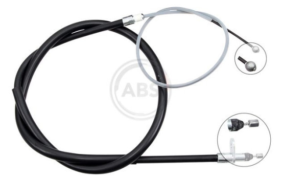 Cable, parking brake K18869 ABS, Image 2