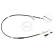 Cable, parking brake K18878 ABS, Thumbnail 3