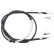 Cable, parking brake K18885 ABS