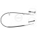 Cable, parking brake K18898 ABS, Thumbnail 3