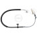 Cable, parking brake K18907 ABS, Thumbnail 2
