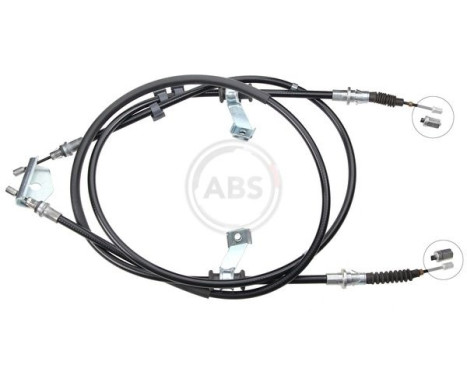 Cable, parking brake K18961 ABS, Image 2