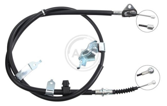 Cable, parking brake K18966 ABS, Image 2