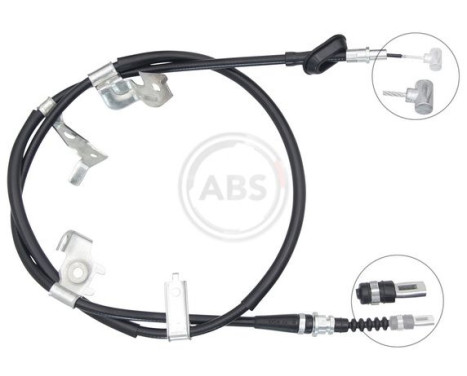 Cable, parking brake K18981 ABS, Image 2