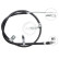 Cable, parking brake K18989 ABS, Thumbnail 2