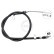 Cable, parking brake K18990 ABS, Thumbnail 2