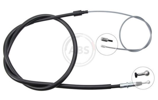 Cable, parking brake K18993 ABS, Image 2