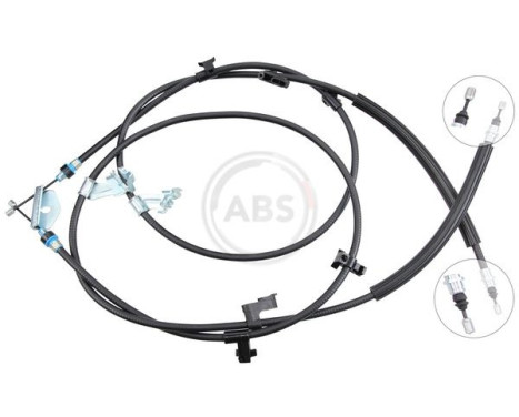 Cable, parking brake K19001 ABS, Image 2