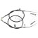 Cable, parking brake K19005 ABS, Thumbnail 3