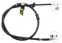Cable, parking brake K19018 ABS