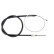 Cable, parking brake K19056 ABS, Thumbnail 2