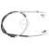Cable, parking brake K19059 ABS, Thumbnail 2