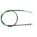 Cable, parking brake K19066 ABS, Thumbnail 2