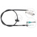 Cable, parking brake K19086 ABS, Thumbnail 3