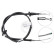 Cable, parking brake K19087 ABS, Thumbnail 3