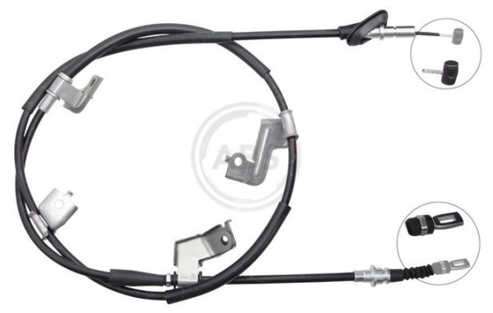 Cable, parking brake K19088 ABS, Image 2