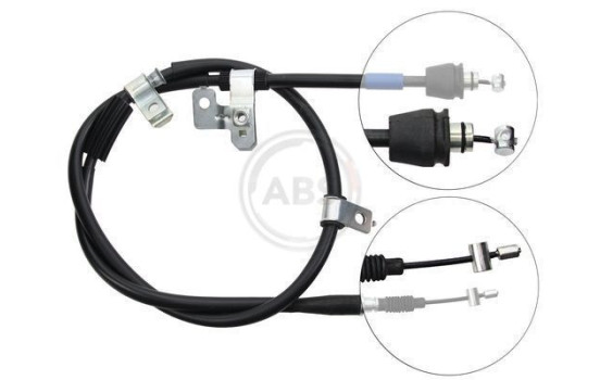 Cable, parking brake K19107 ABS, Image 3