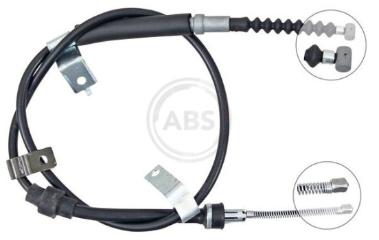Cable, parking brake K19108 ABS, Image 2
