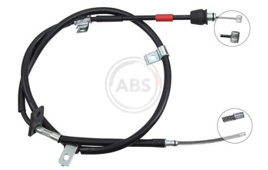 Cable, parking brake K19127 ABS, Image 2