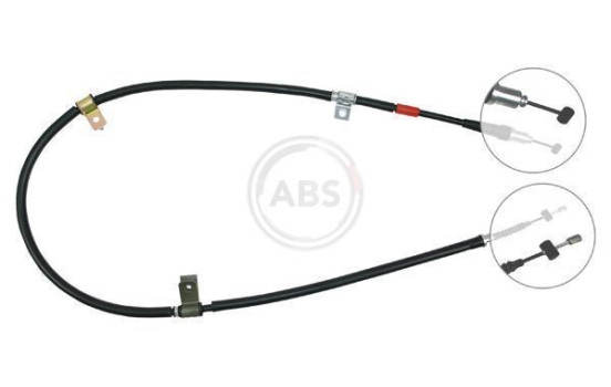 Cable, parking brake K19147 ABS, Image 3