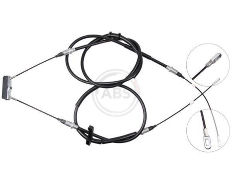 Cable, parking brake K19156 ABS, Image 3