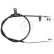 Cable, parking brake K19267 ABS, Thumbnail 2