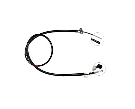 Cable, parking brake K19268 ABS, Image 2